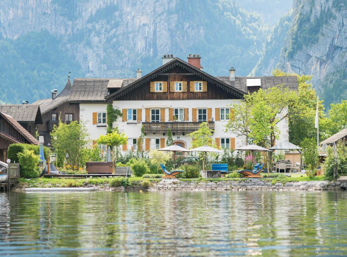 Glueck Am See - Apartment Mit Seezugang Hallstatt Exterior foto
