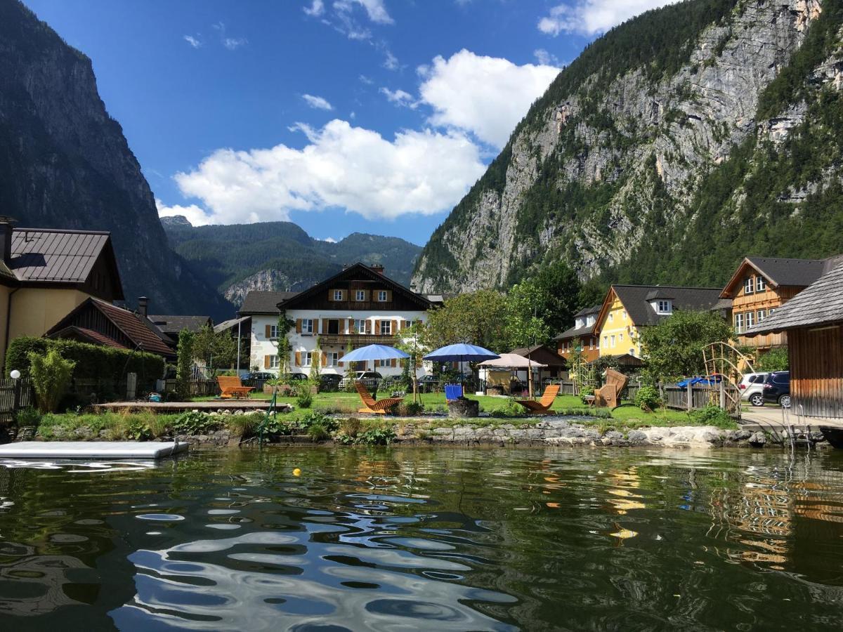 Glueck Am See - Apartment Mit Seezugang Hallstatt Exterior foto