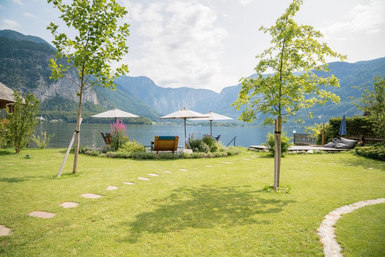 Glueck Am See - Apartment Mit Seezugang Hallstatt Exterior foto