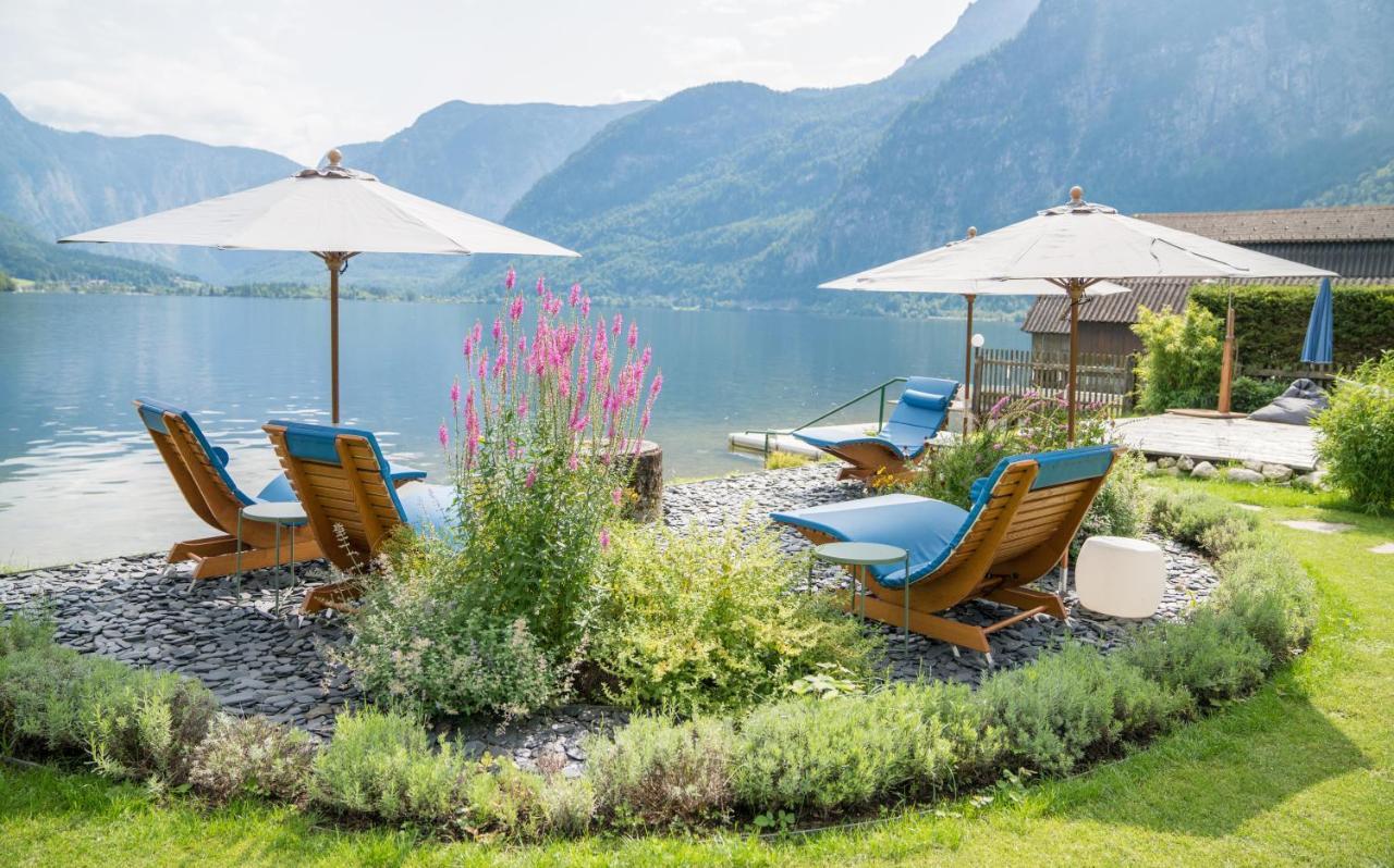 Glueck Am See - Apartment Mit Seezugang Hallstatt Exterior foto