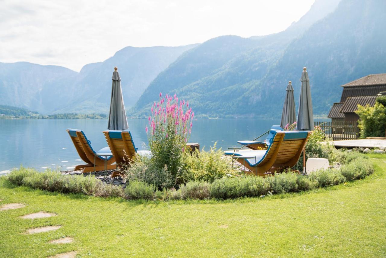 Glueck Am See - Apartment Mit Seezugang Hallstatt Exterior foto